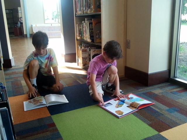 Franklin Avenue Library Children's Section Reading Area
